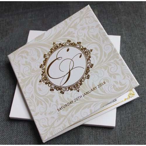 Pocket Invitation Card Foiling Printing Wedding Invitation Card Personalized Custom